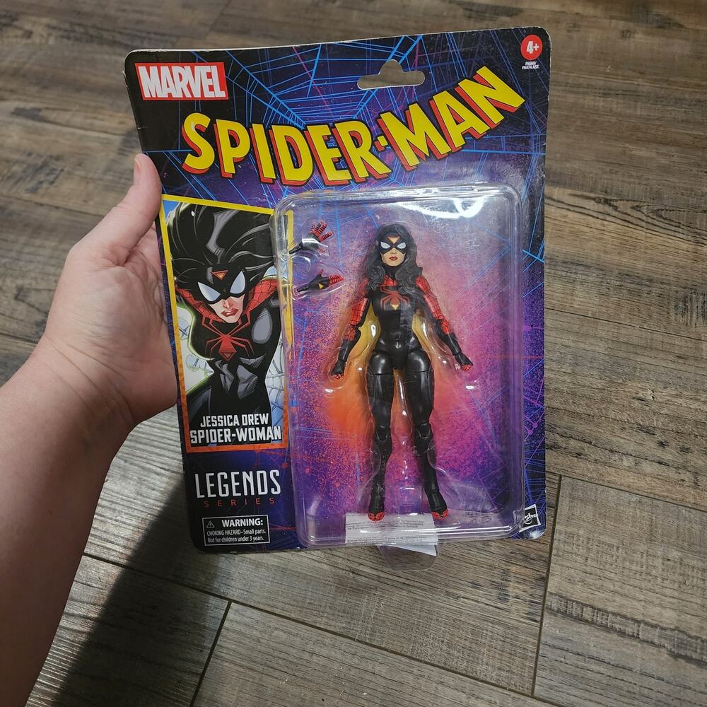 New Marvel Legends Retro Series SpiderWoman Jessica Drew Action Figure b44